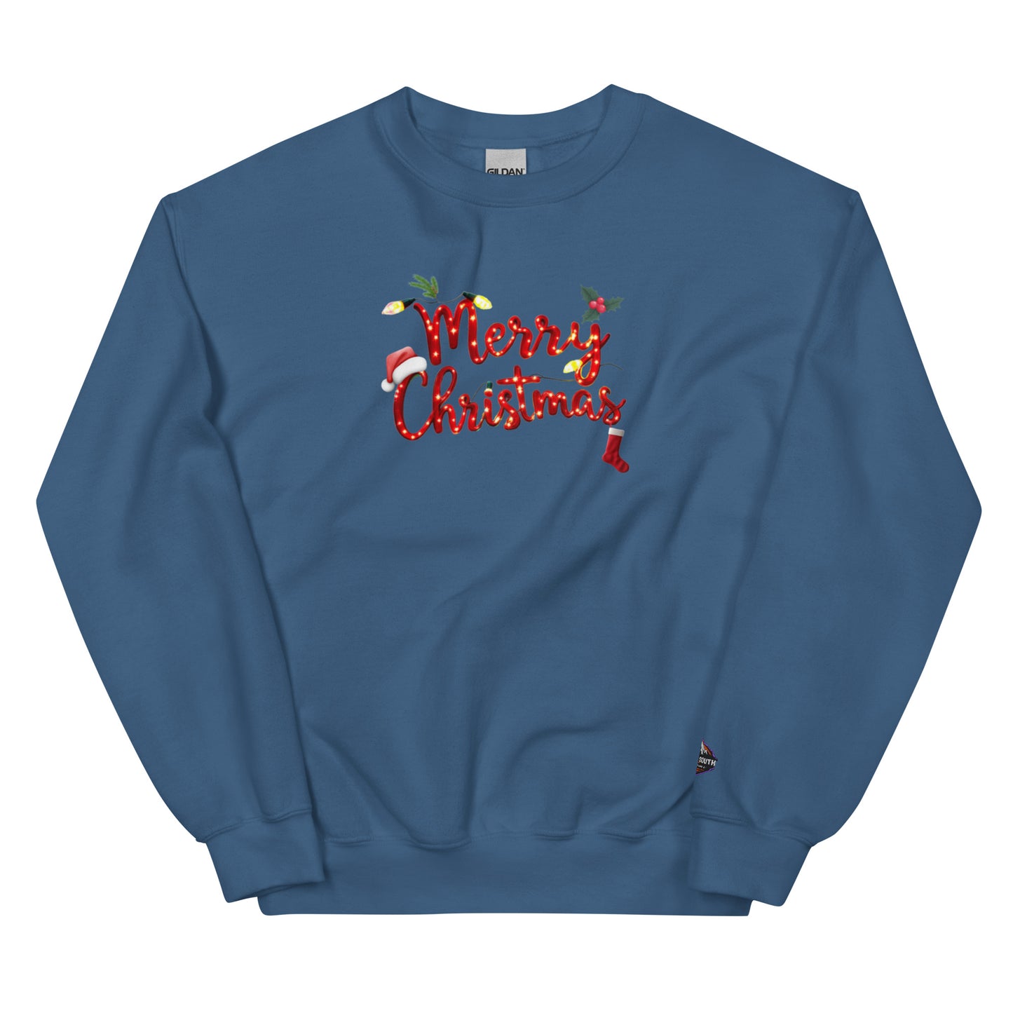 North-South Merry Christmas Sweatshirt