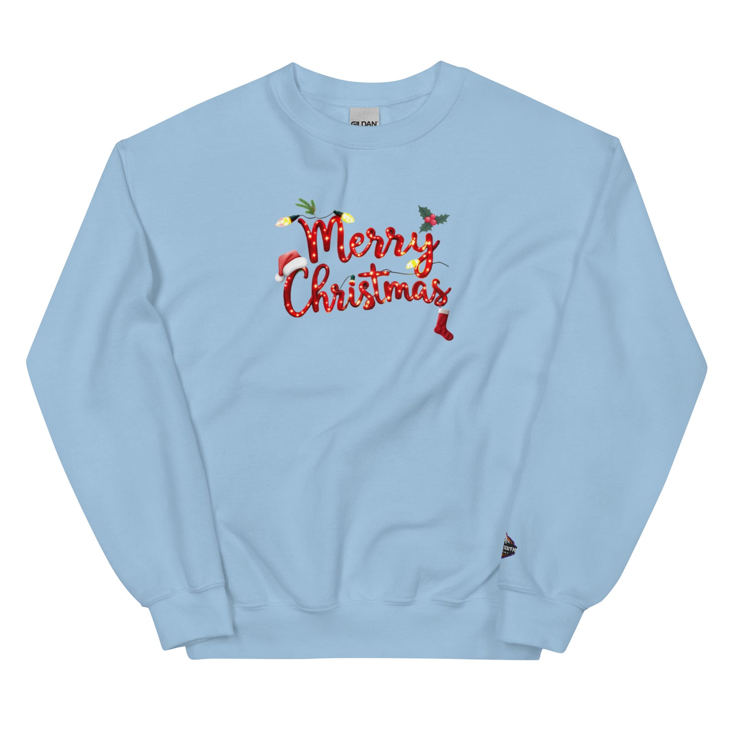 North-South Merry Christmas Sweatshirt