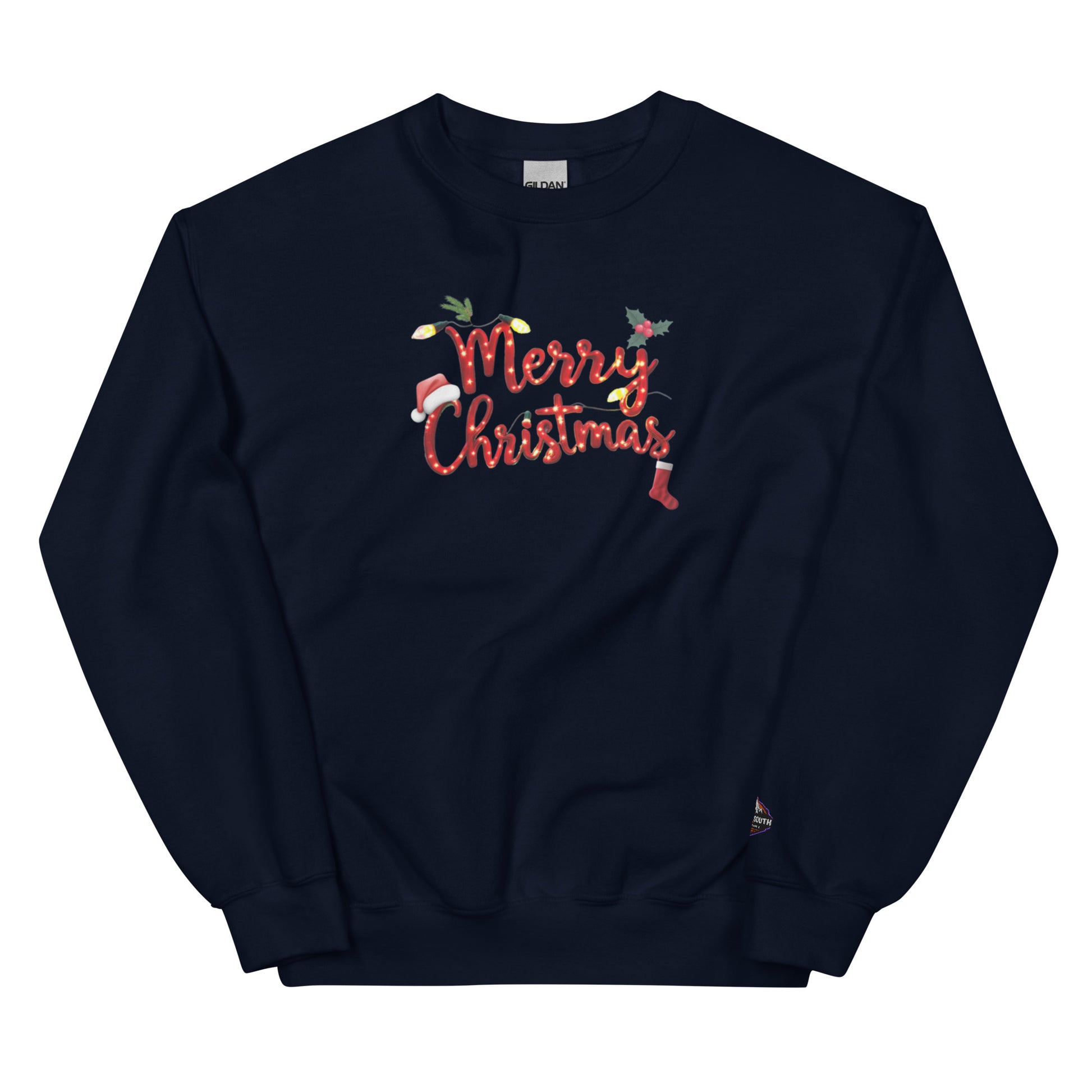 North-South Merry Christmas Sweatshirt