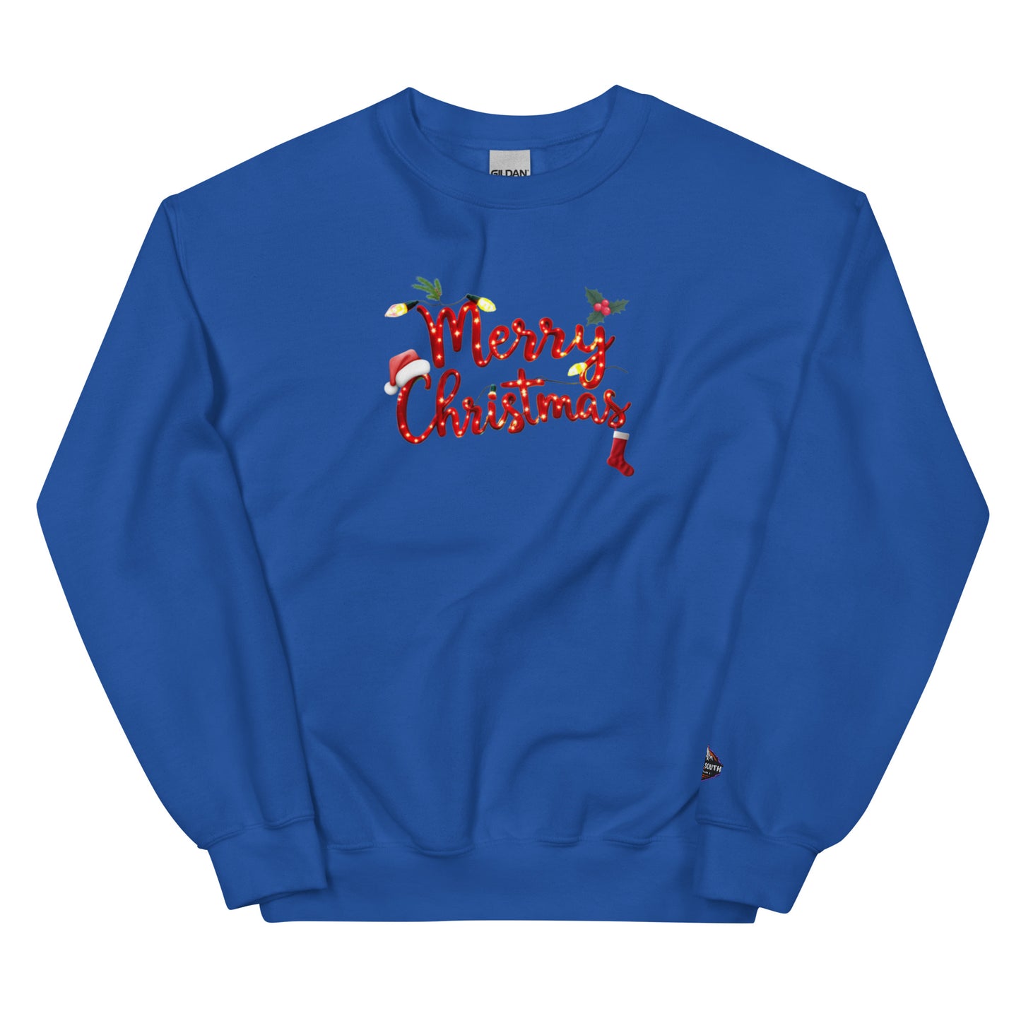 North-South Merry Christmas Sweatshirt