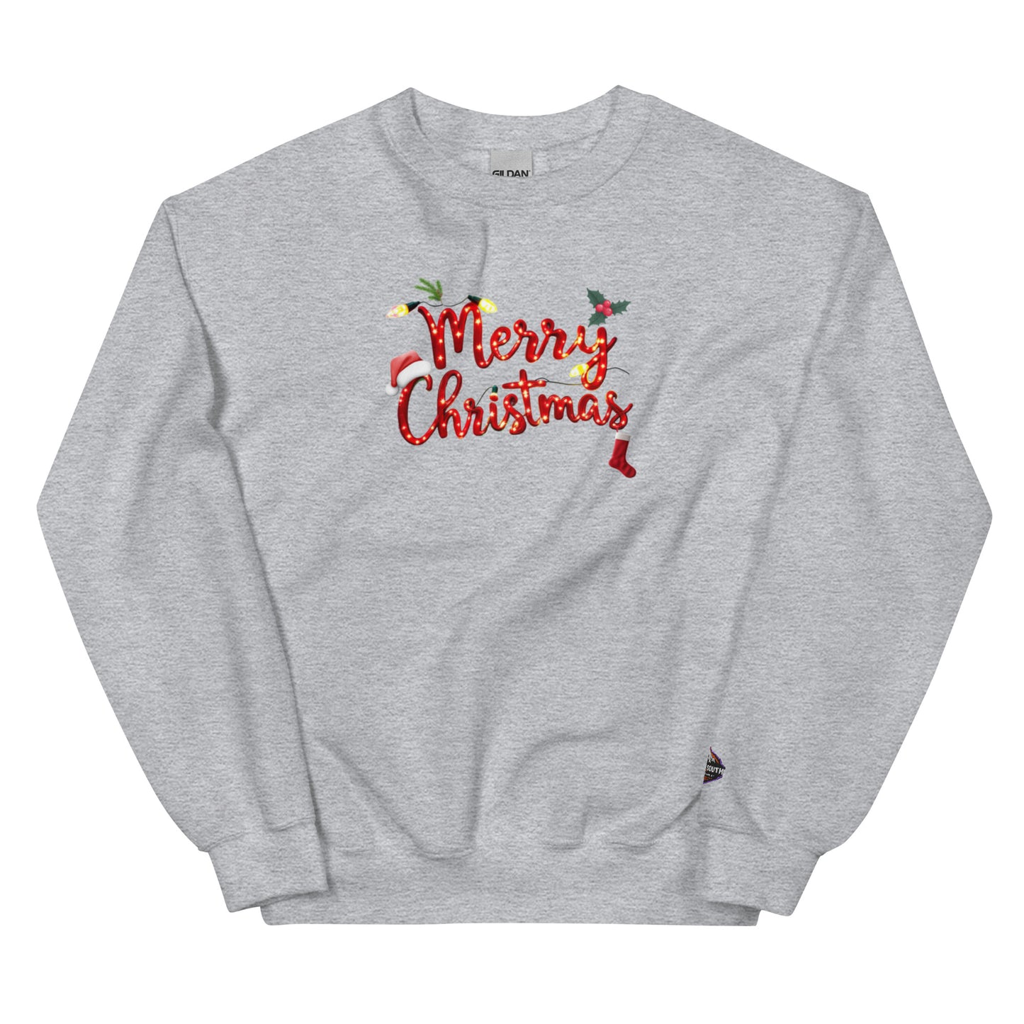 North-South Merry Christmas Sweatshirt