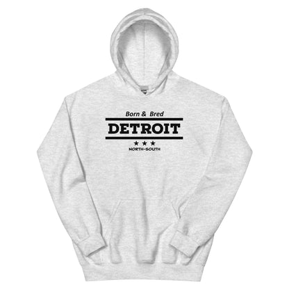  North -South Detroit Born & Bred Hoodie