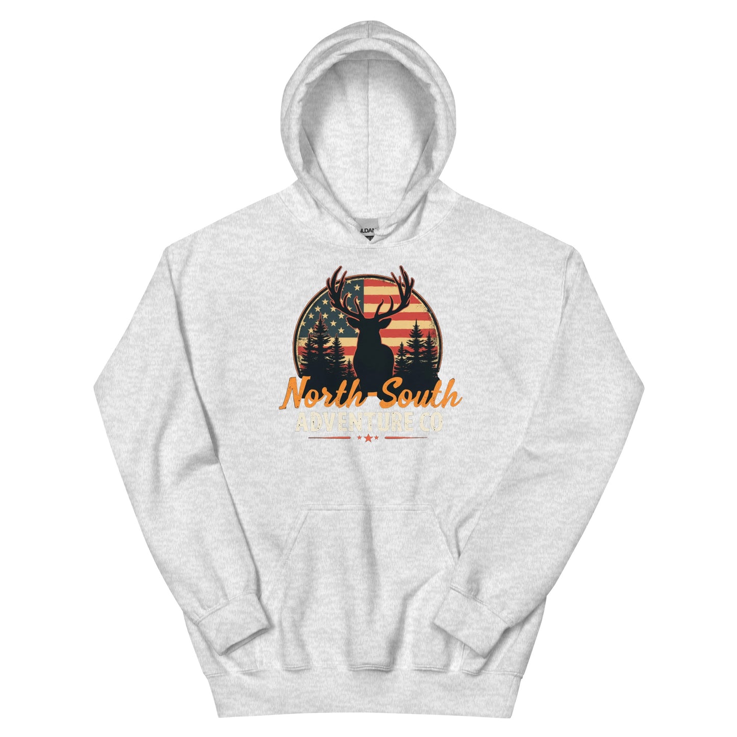 North-South Flag Buck Hoodie