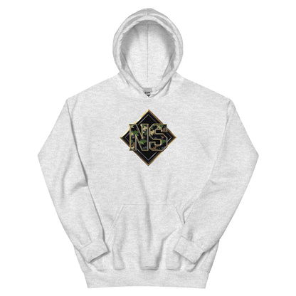 North-South Camo Shield Hoodie