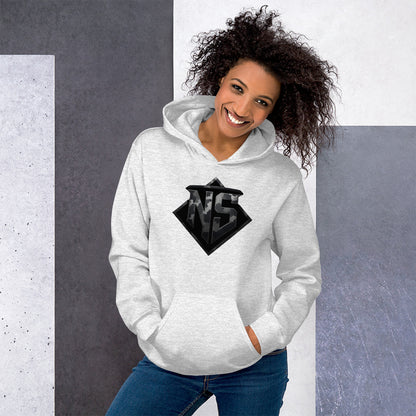 North-South Gray Camo Shield Hoodie