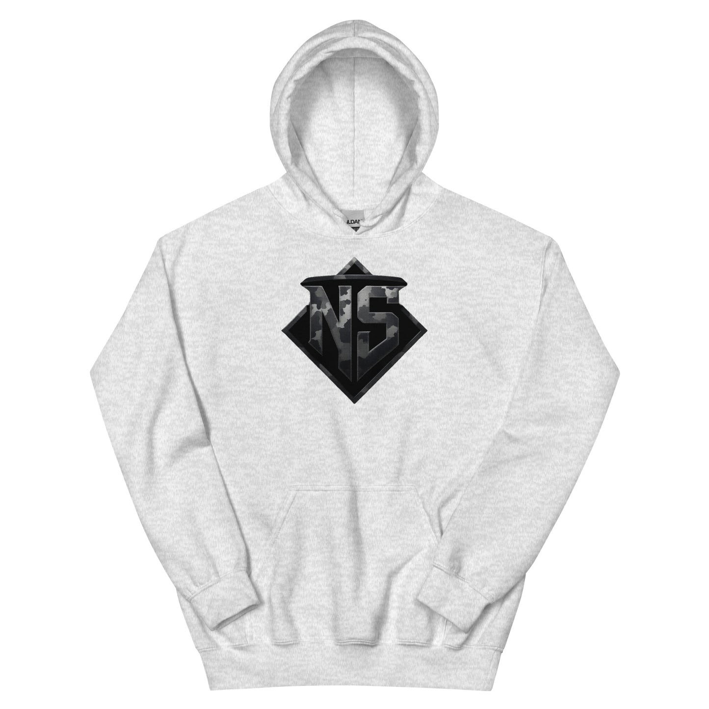 North-South Gray Camo Shield Hoodie