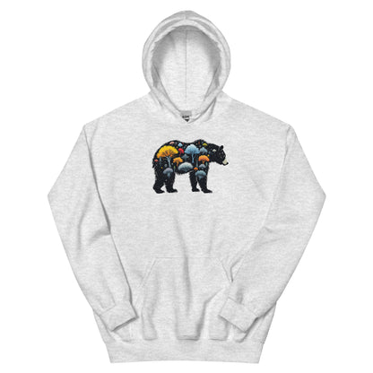 North-South Nature Bear Woman's Hoodie