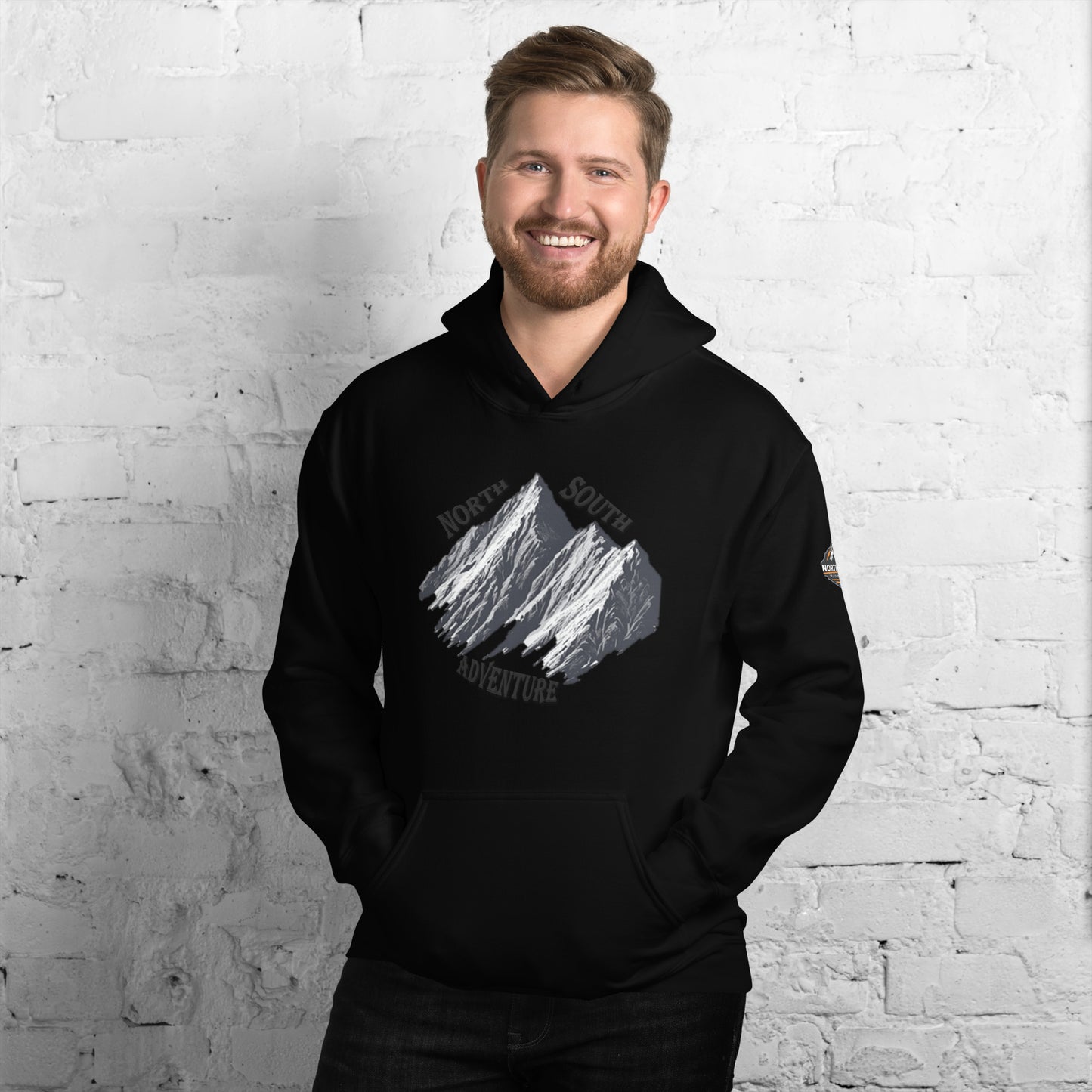 North-South Mountain Peak Hoodie