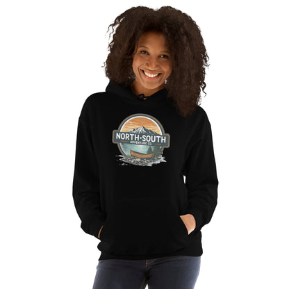 North-South Row Boat Hoodie