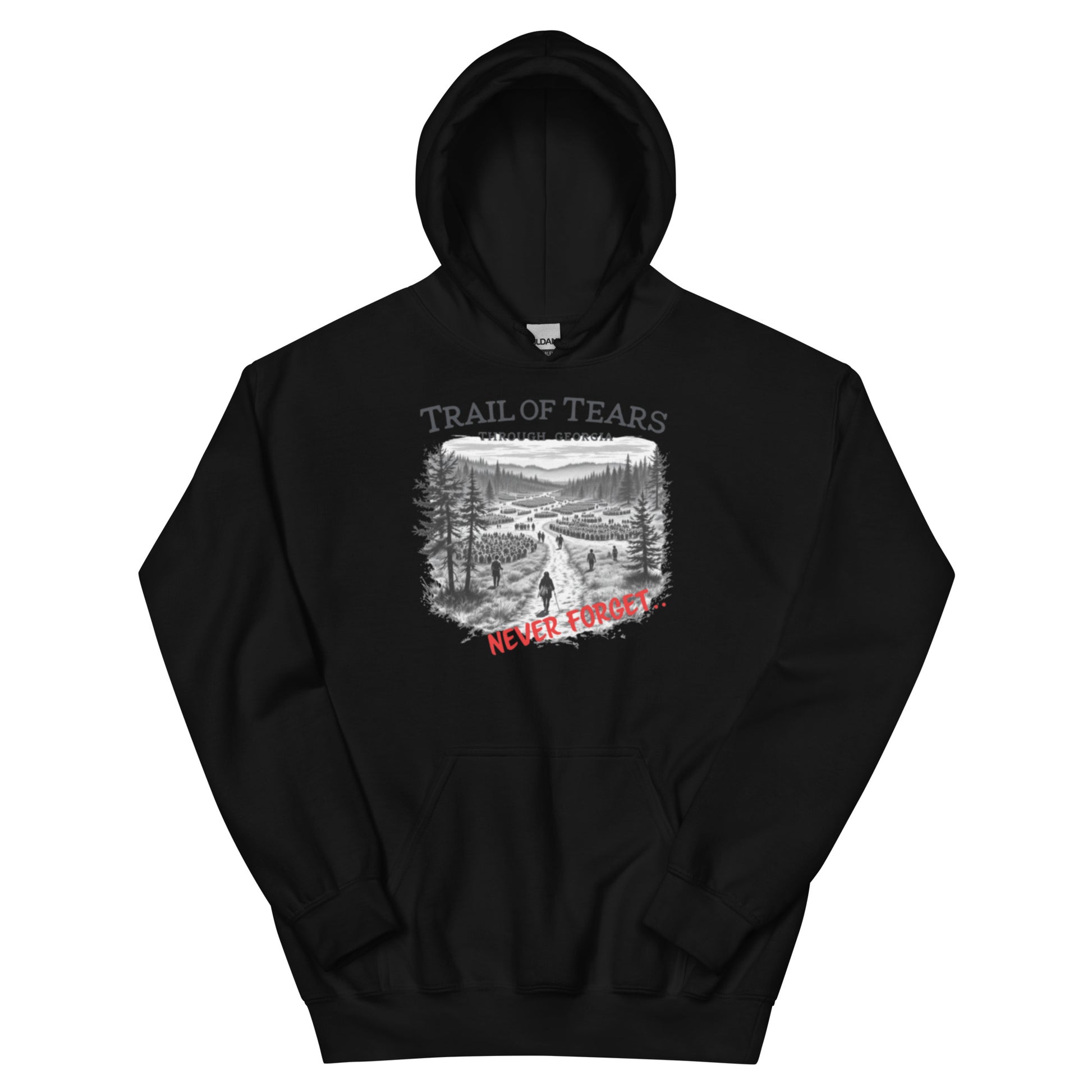 North-South Georgia Trail of Tears Hoodie