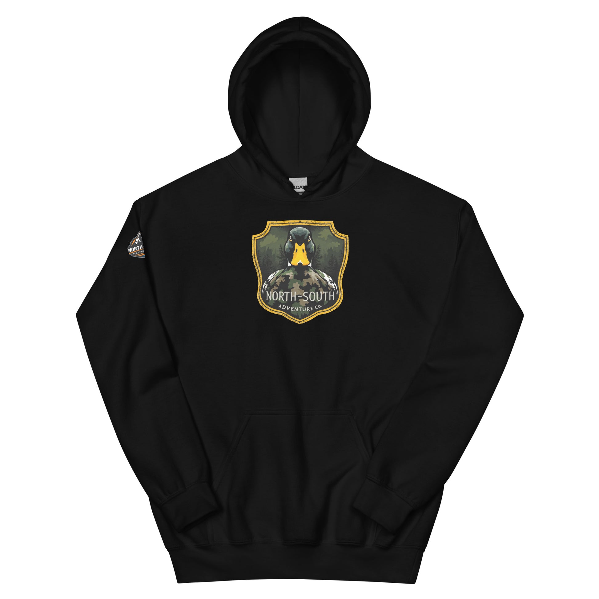 North-South Signature Camo Duck Hoodie