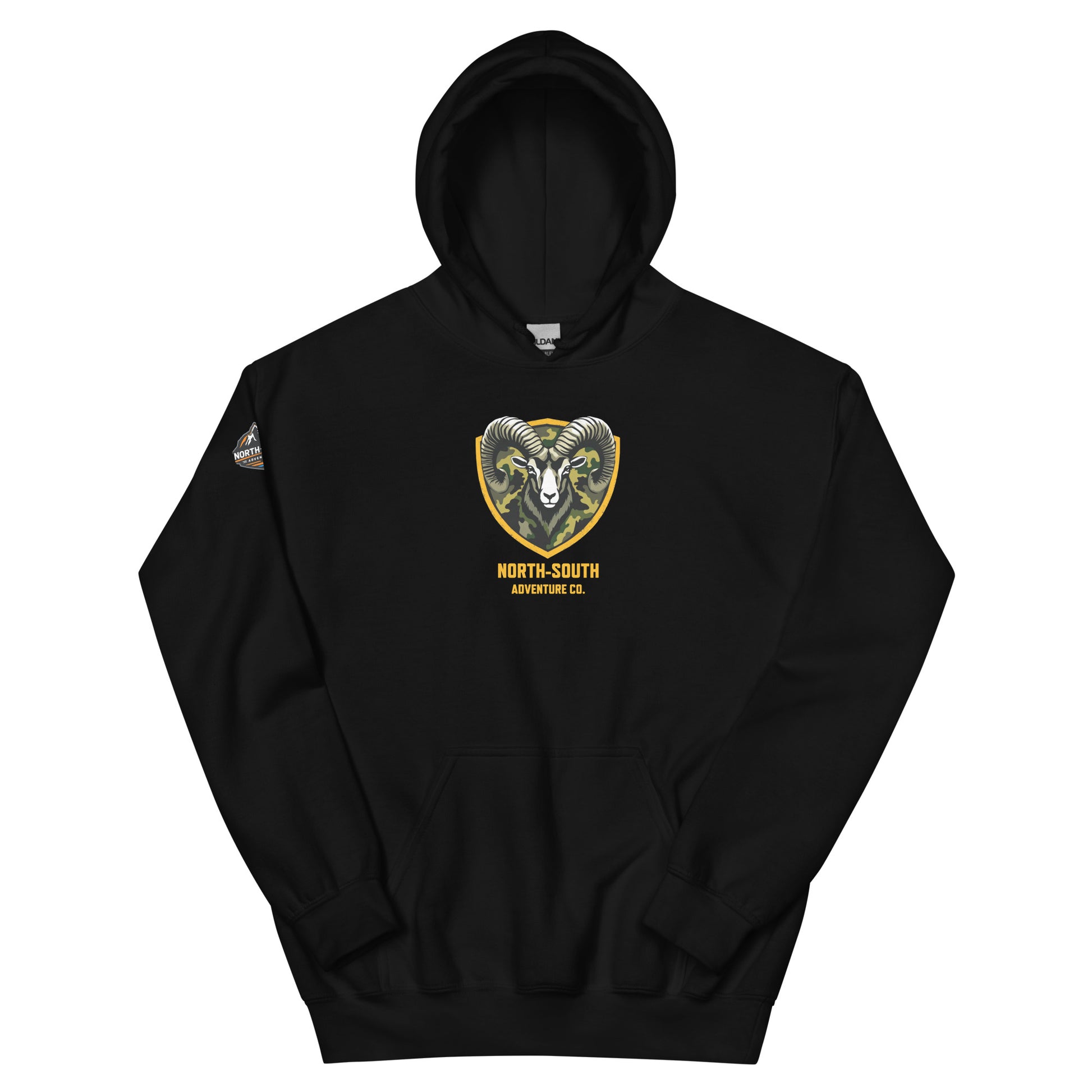 North-South Signature Camo Ram Hoodie