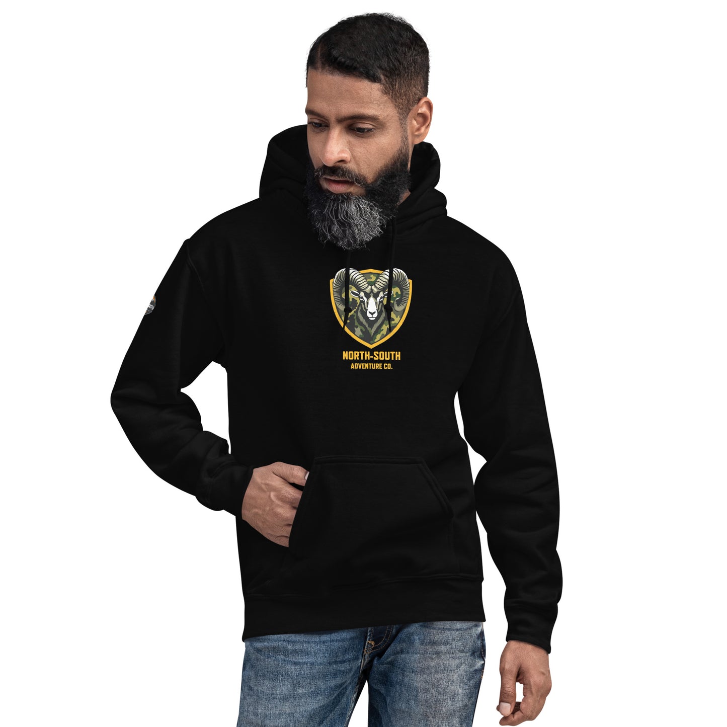 North-South Signature Camo Ram Hoodie