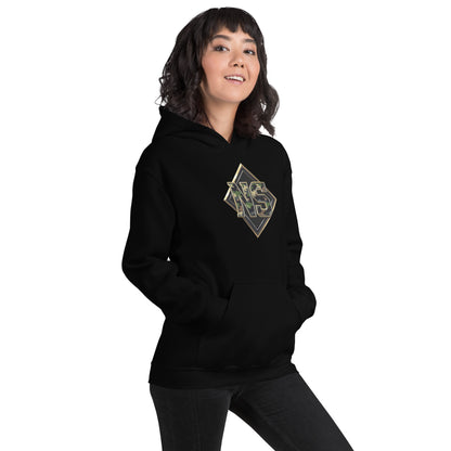 North-South Camo Shield Hoodie