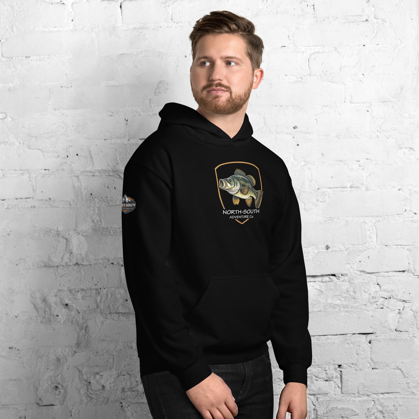 North-South Signature Camo Bass Hoodie