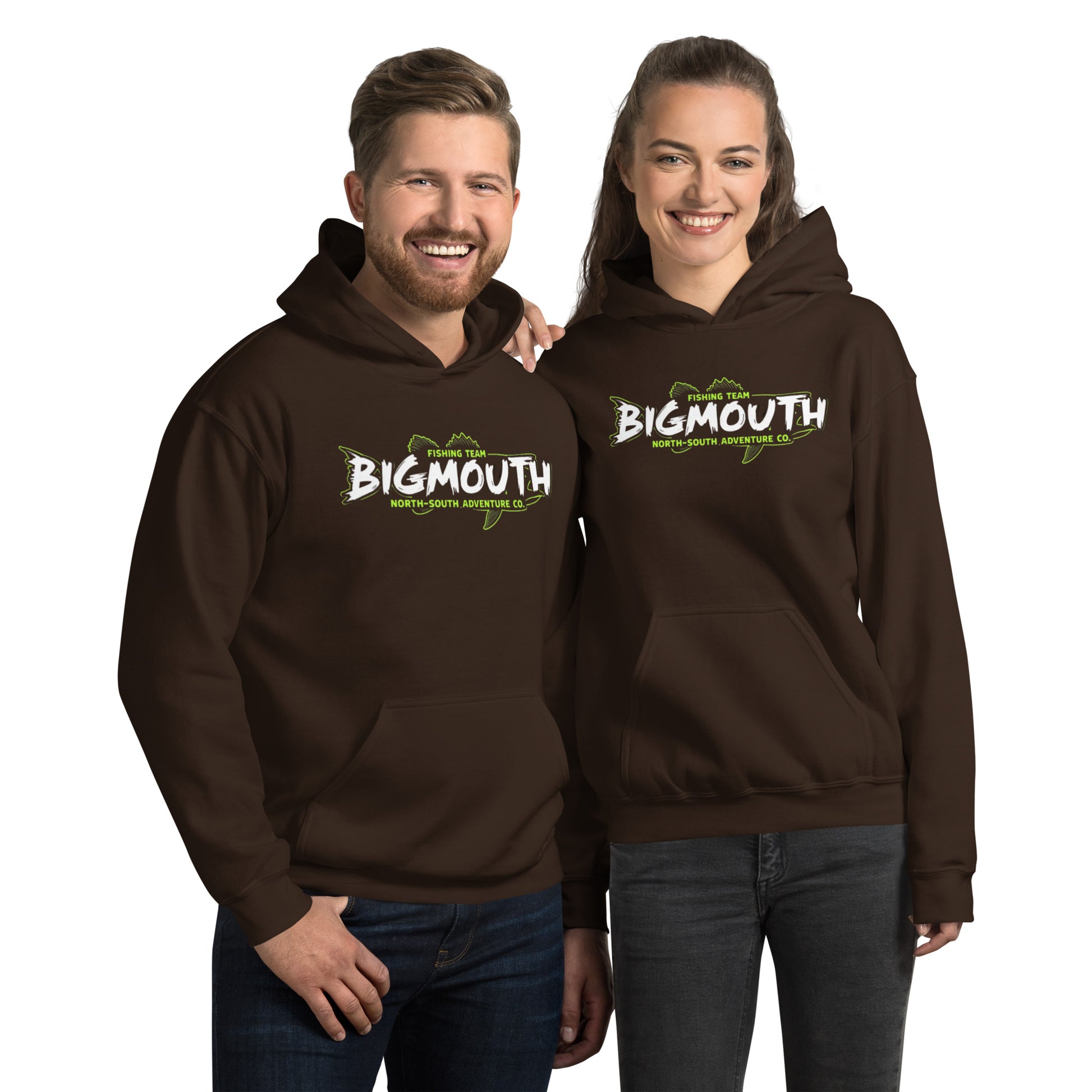 North-South Big Mouth Bass Hoodie