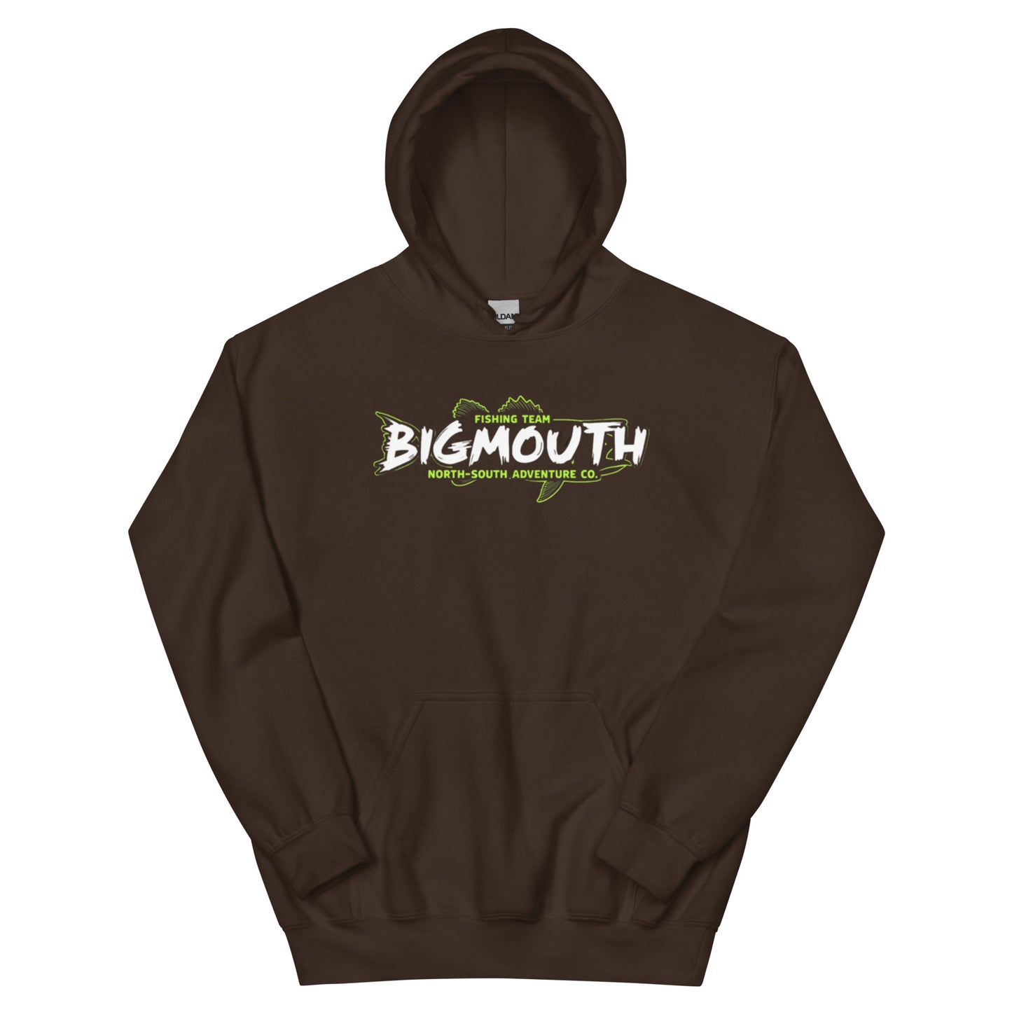 North-South Big Mouth Bass Hoodie