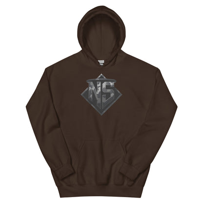 North-South Gray Camo Shield Hoodie