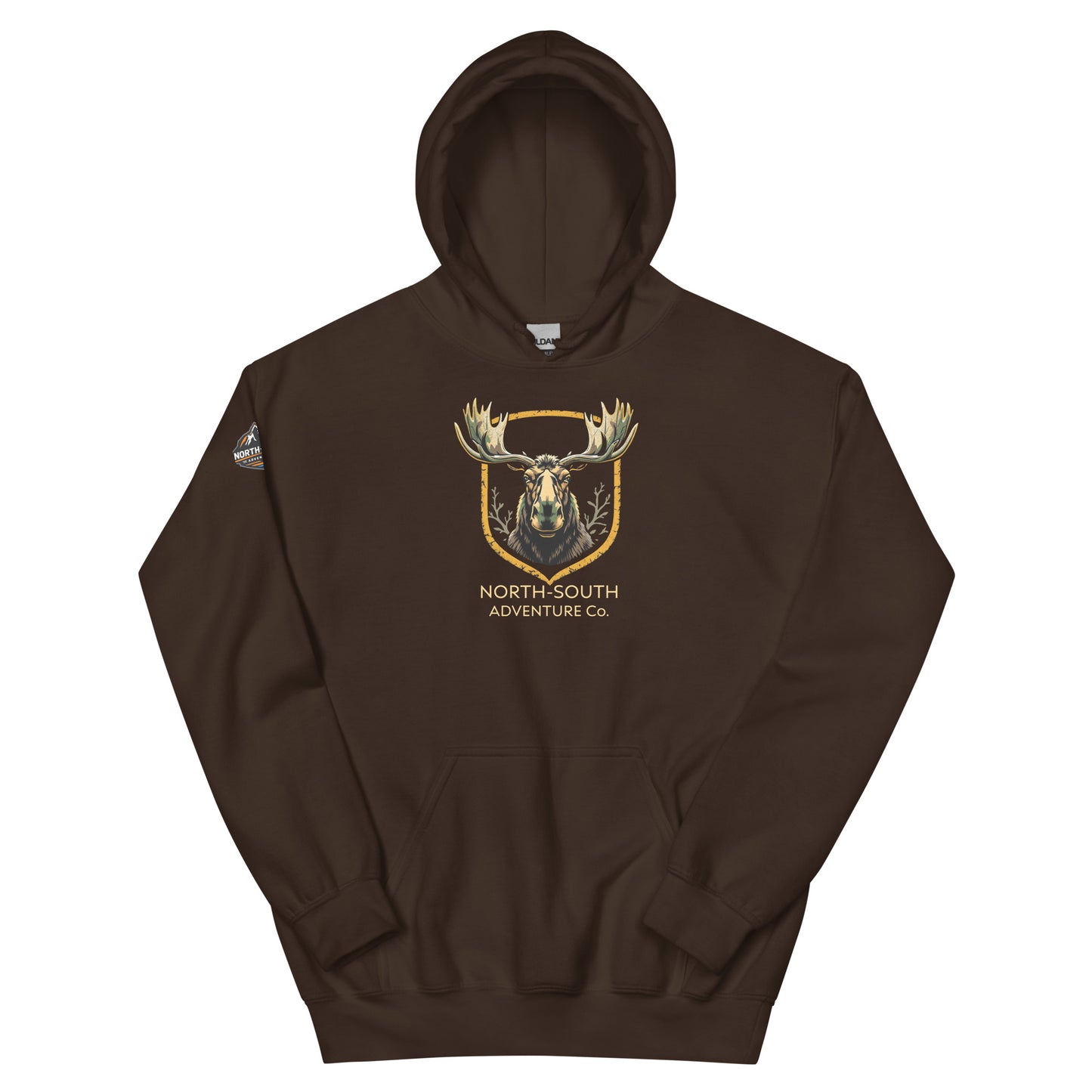 North-South Signature Camo Moose Hoodie