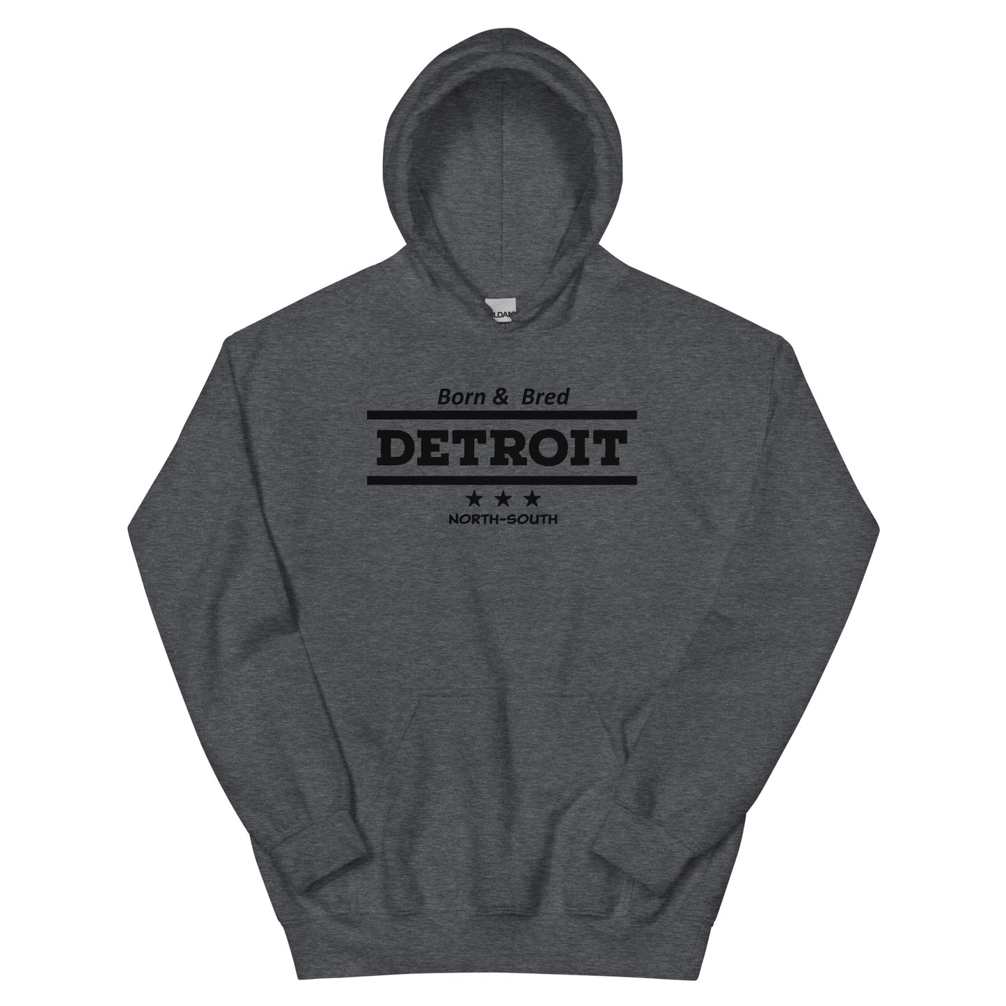  North -South Detroit Born & Bred Hoodie