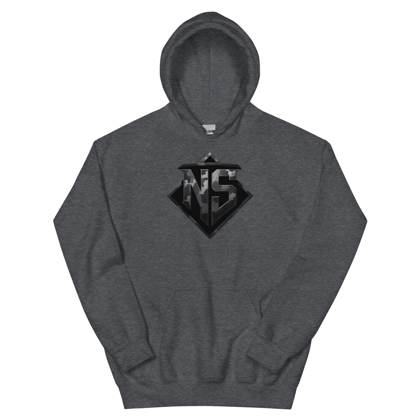 North-South Gray Camo Shield Hoodie