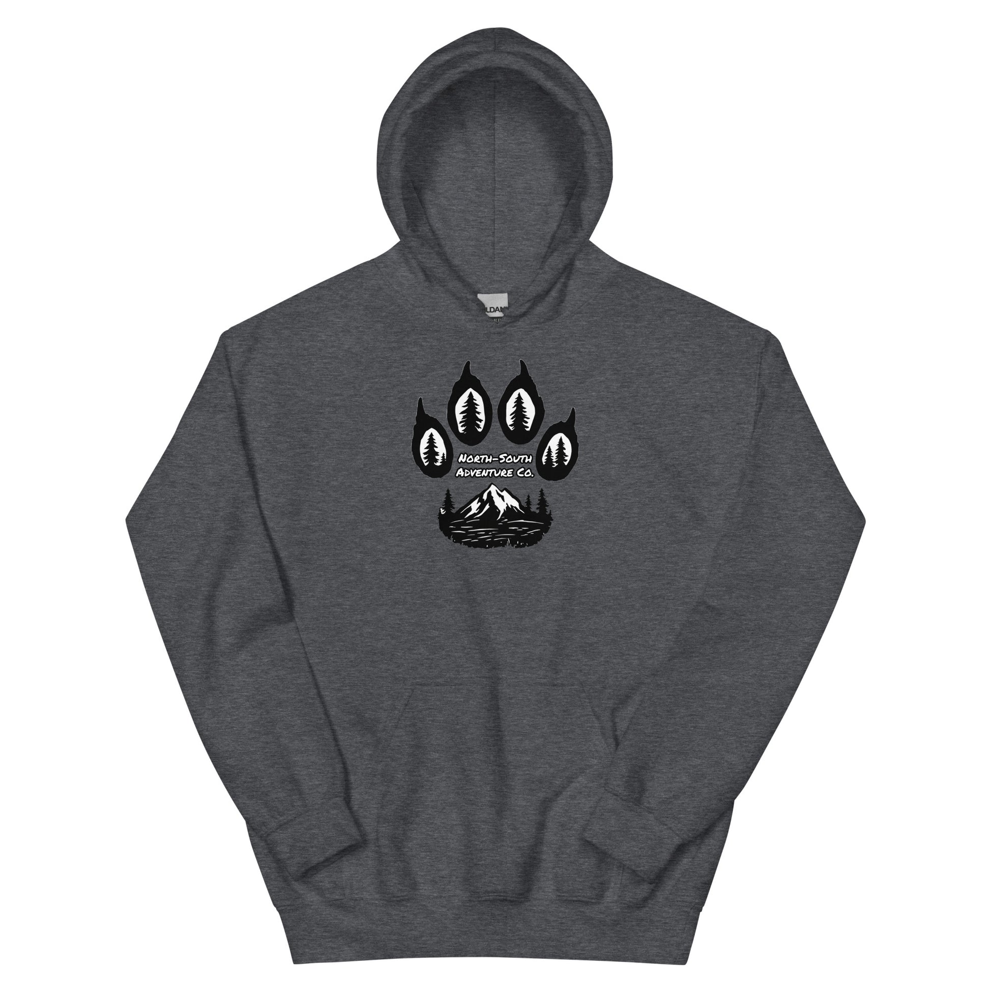 North-South Wolf Paw Hoodie