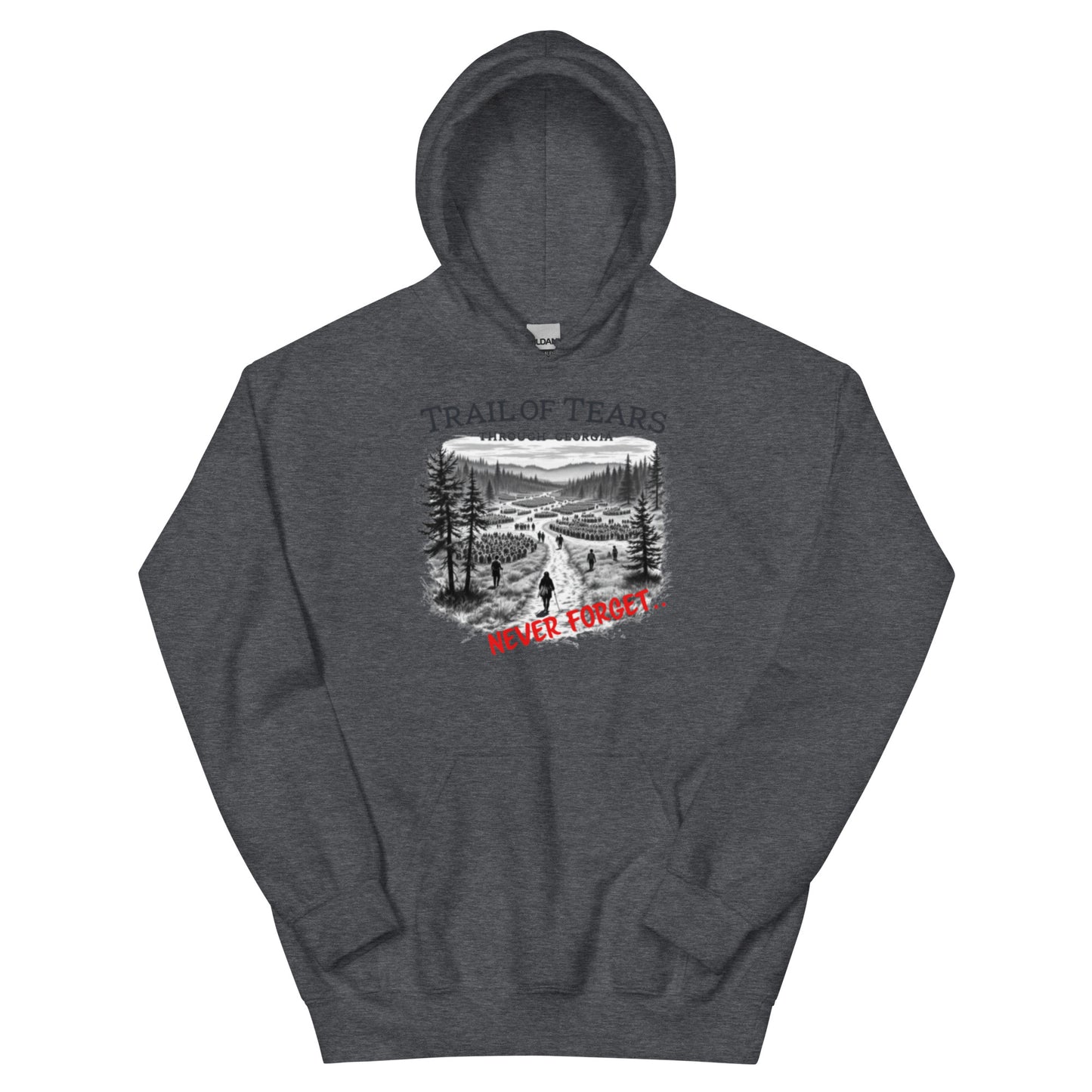 North-South Georgia Trail of Tears Hoodie