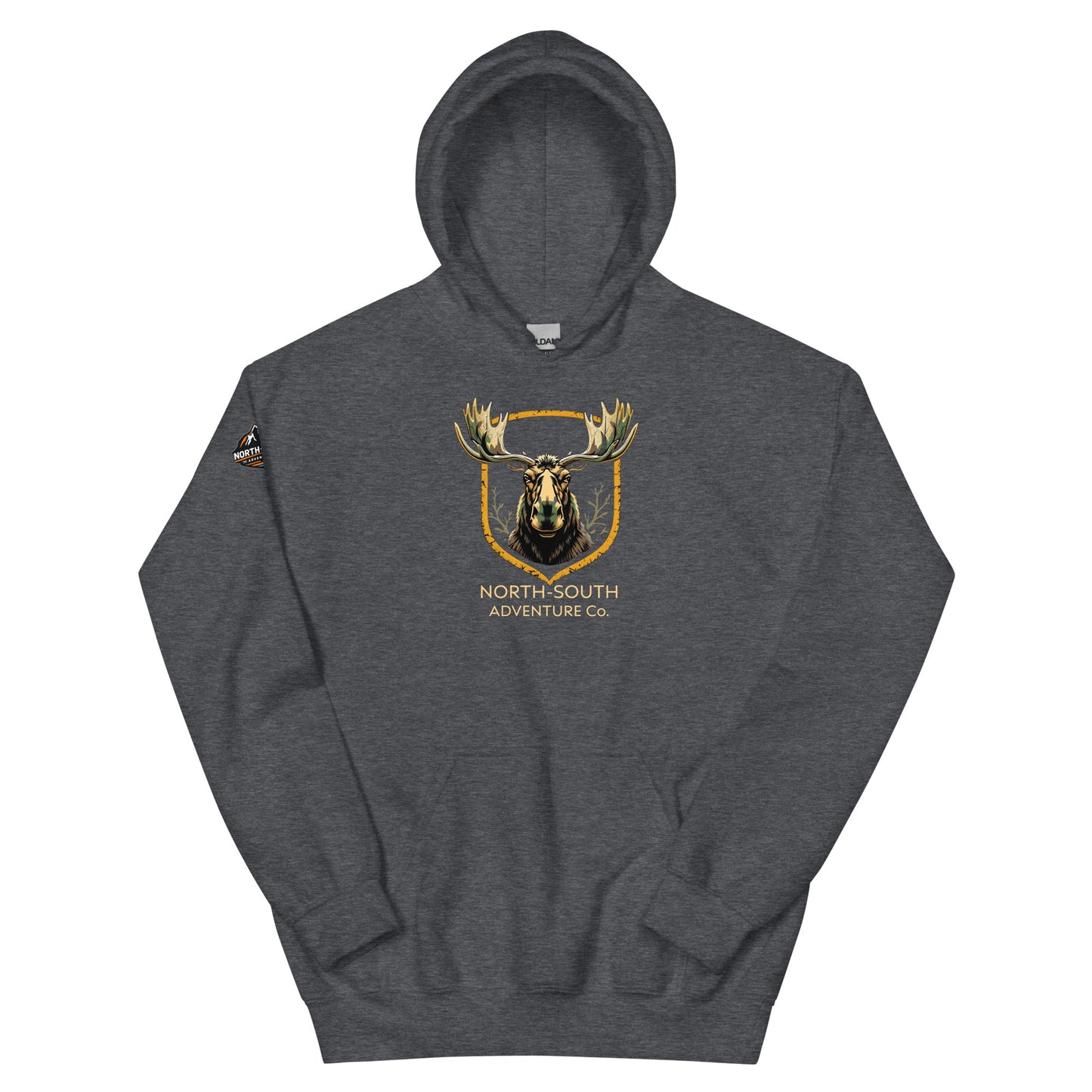 North-South Signature Camo Moose Hoodie