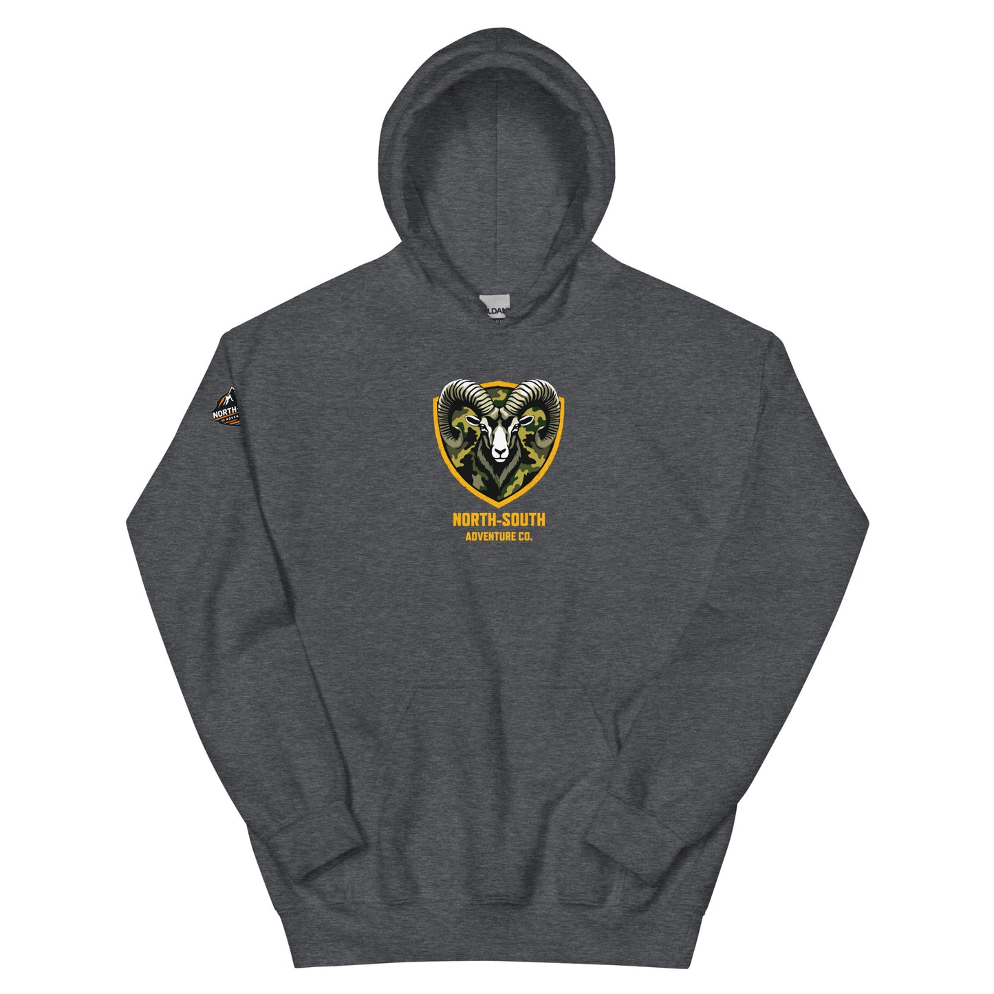 North-South Signature Camo Ram Hoodie