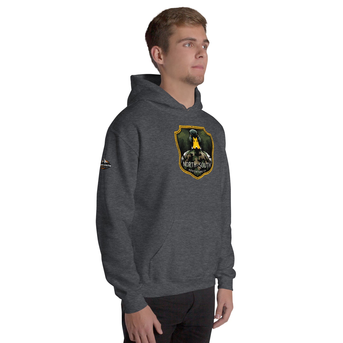 North-South Signature Camo Duck Hoodie