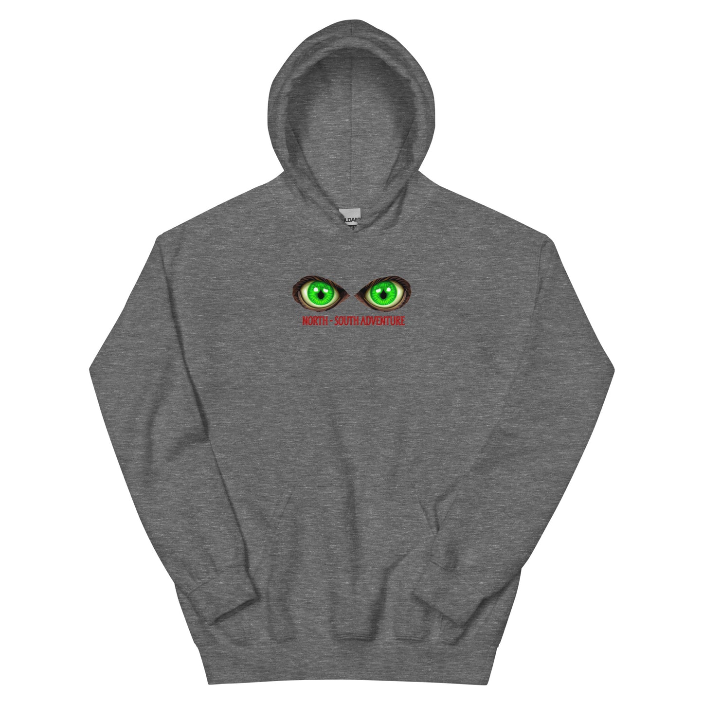 North-South Green Eyes Hoodie