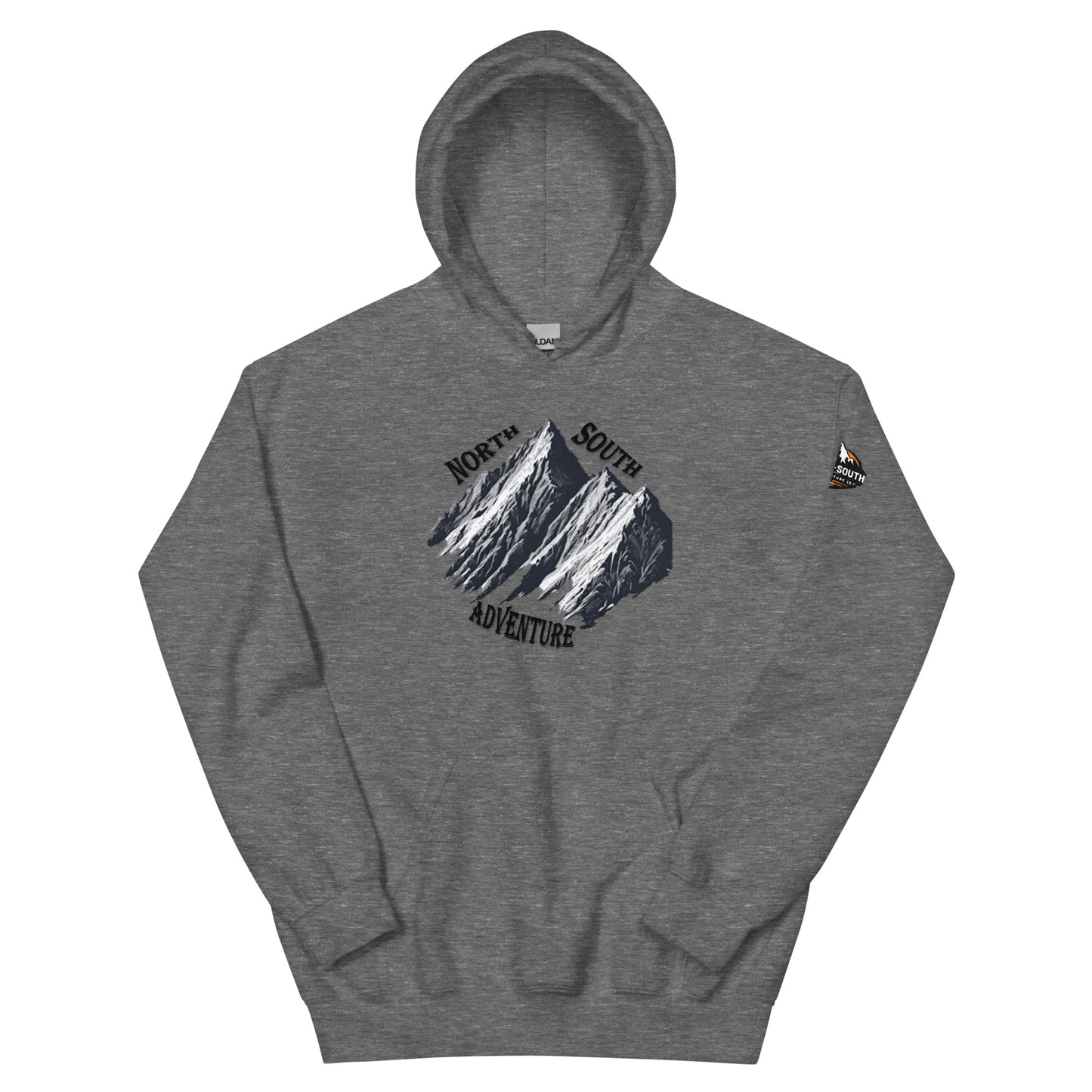 North-South Mountain Peak Hoodie