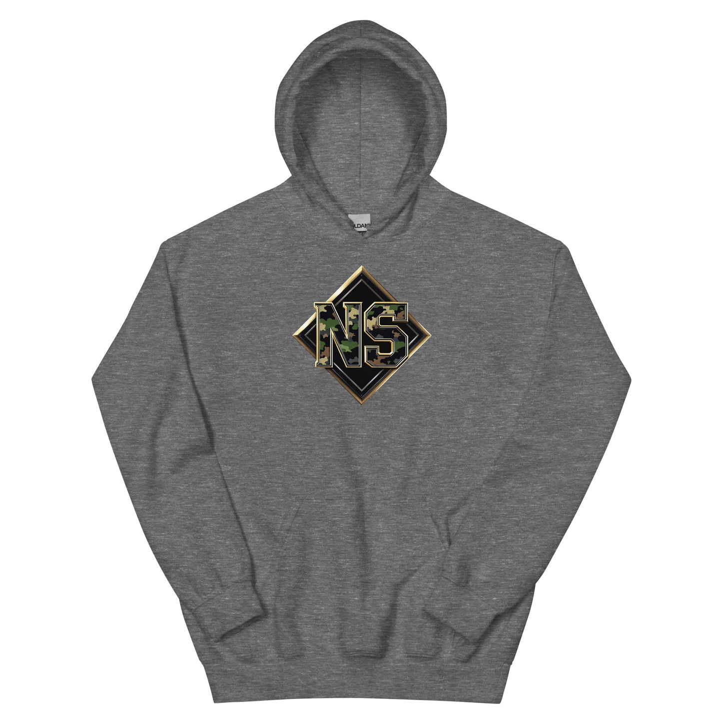 North-South Camo Shield Hoodie