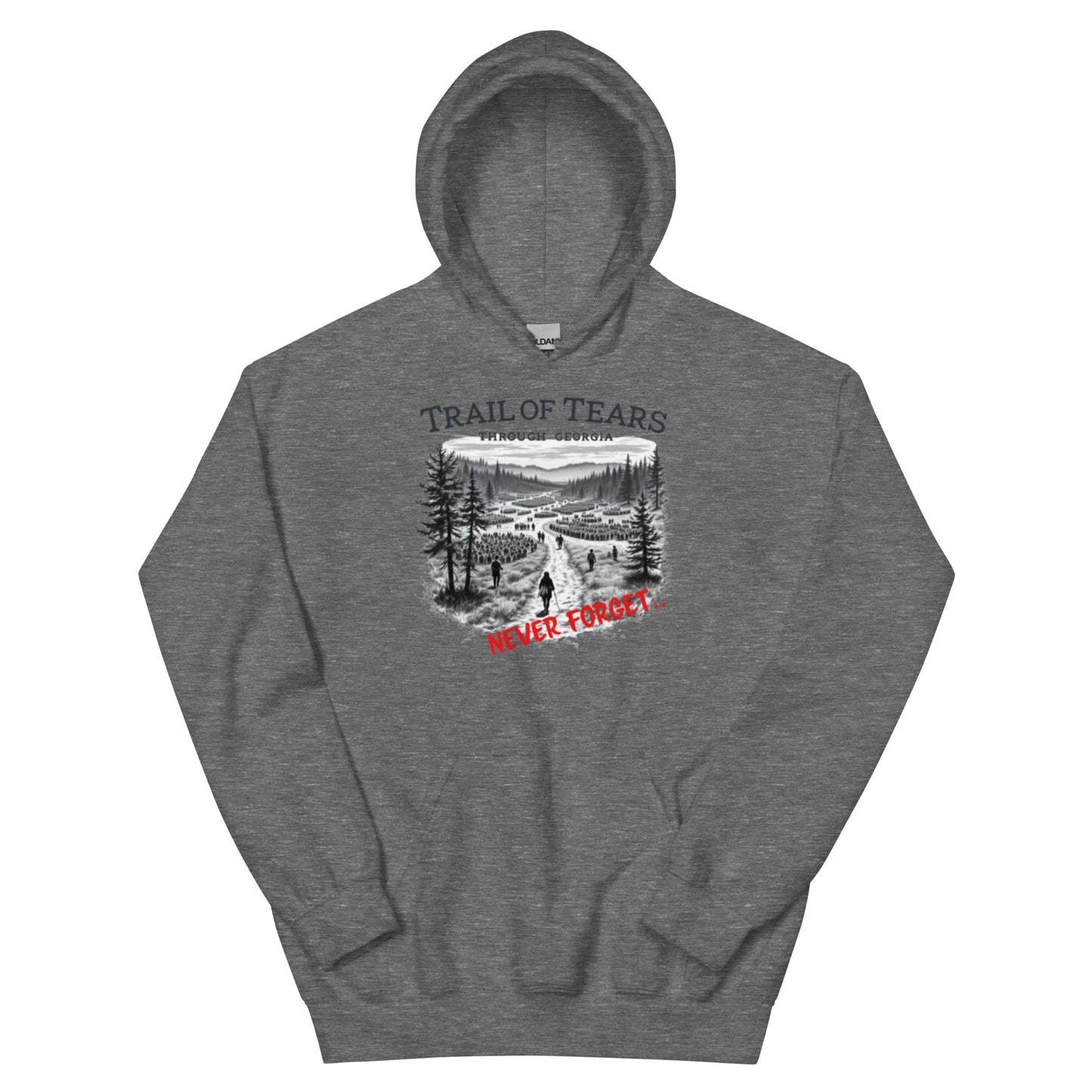 North-South Georgia Trail of Tears Hoodie