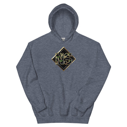 North-South Camo Shield Hoodie