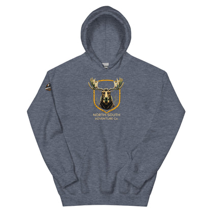 North-South Signature Camo Moose Hoodie