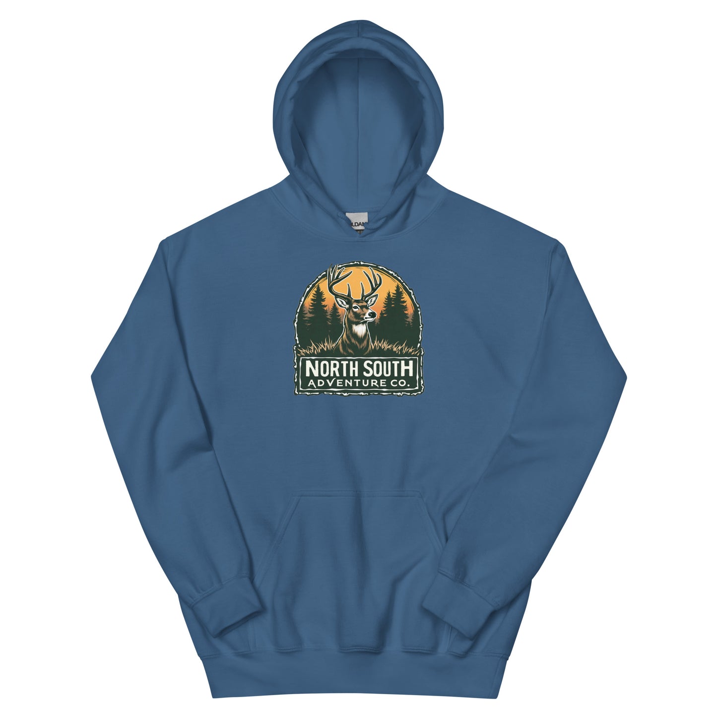 North-South Sunset Buck Hoodie