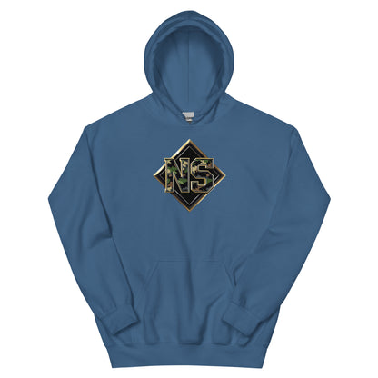 North-South Camo Shield Hoodie