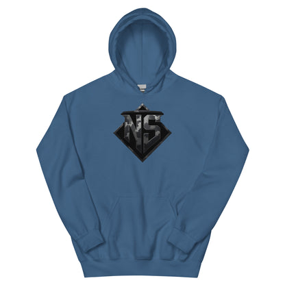 North-South Gray Camo Shield Hoodie