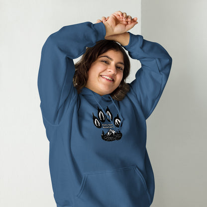 North-South Wolf Paw Hoodie