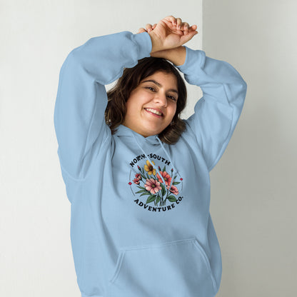 North-South Wildflower Hoodie