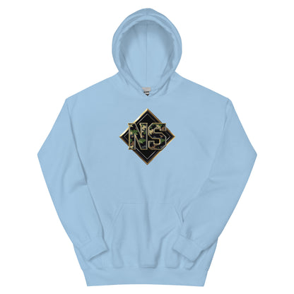 North-South Camo Shield Hoodie