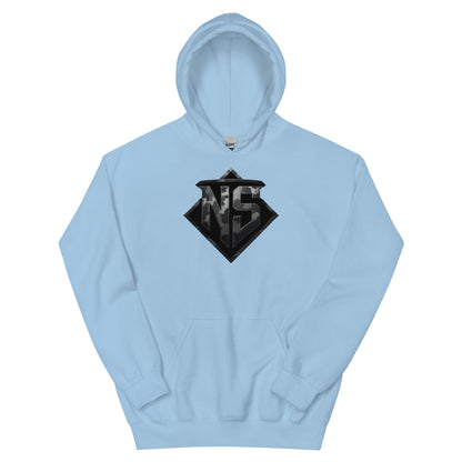 North-South Gray Camo Shield Hoodie