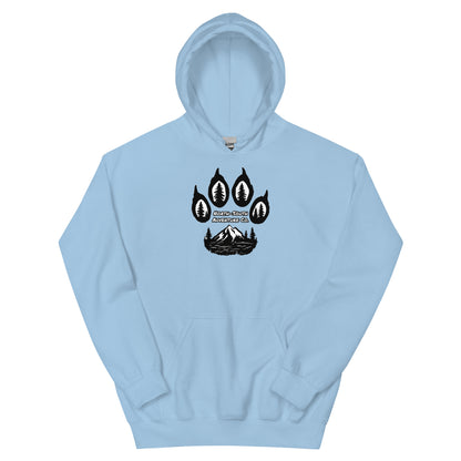 North-South Wolf Paw Hoodie