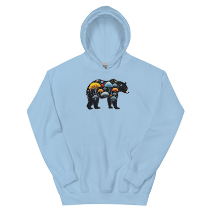 North-South Nature Bear Woman's Hoodie