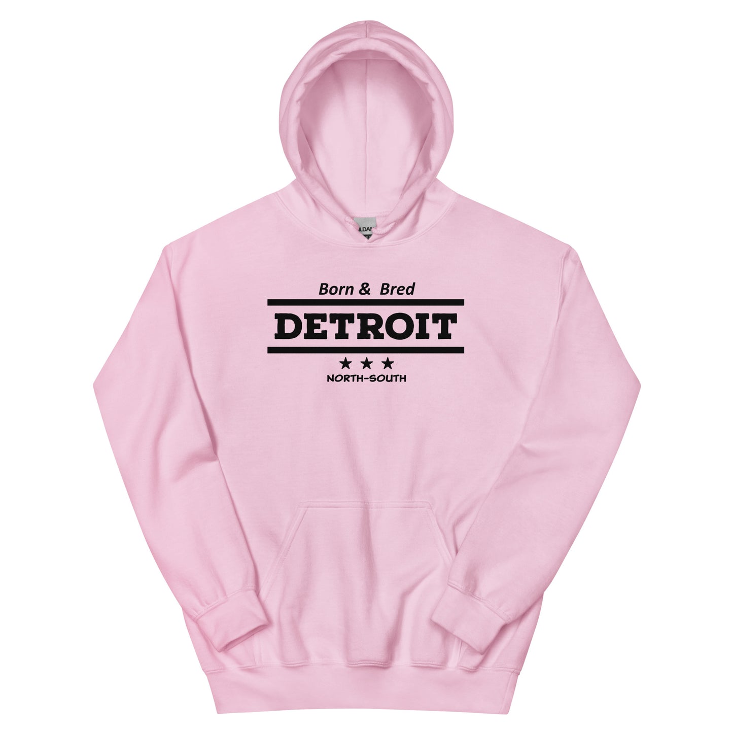  North -South Detroit Born & Bred Hoodie