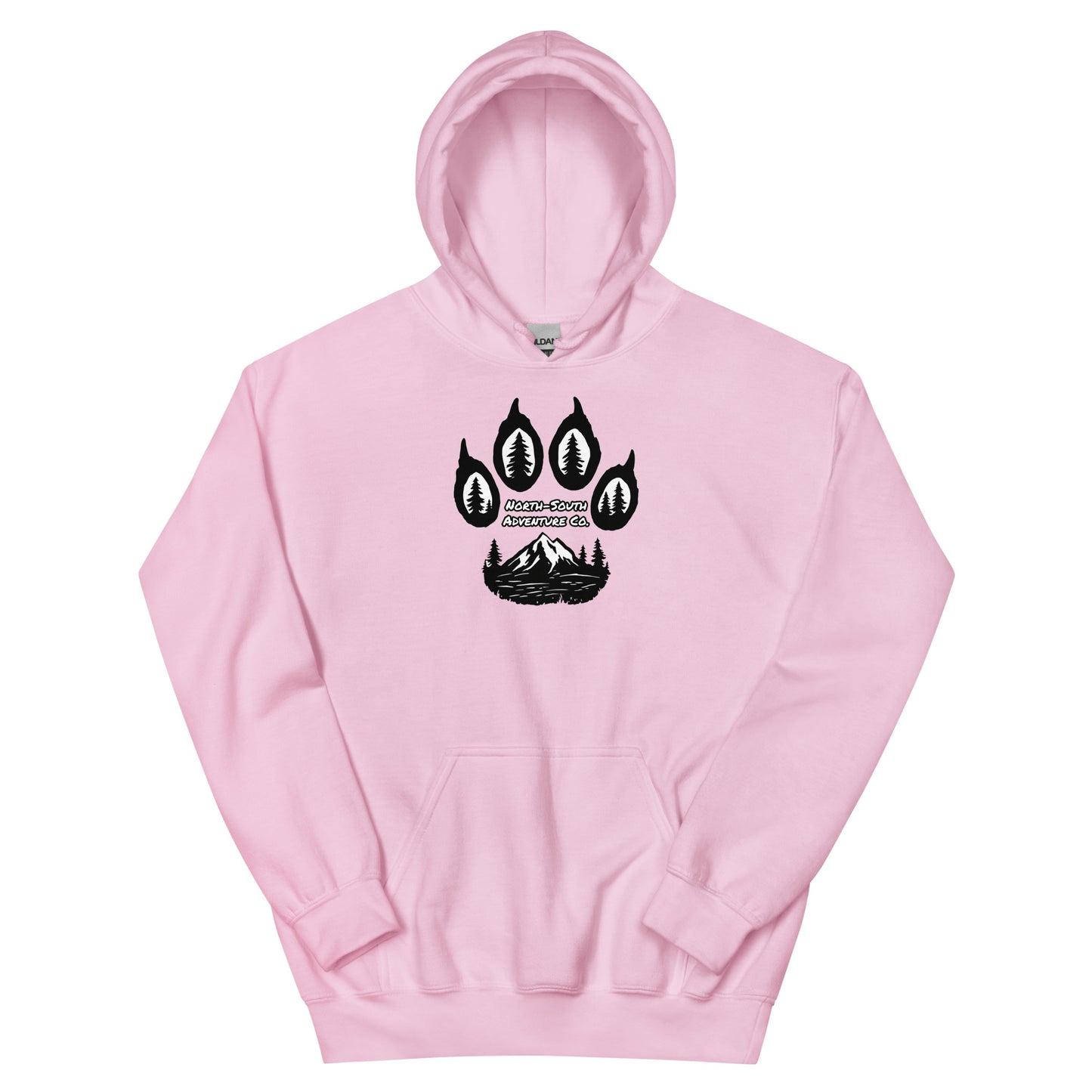 North-South Wolf Paw Hoodie