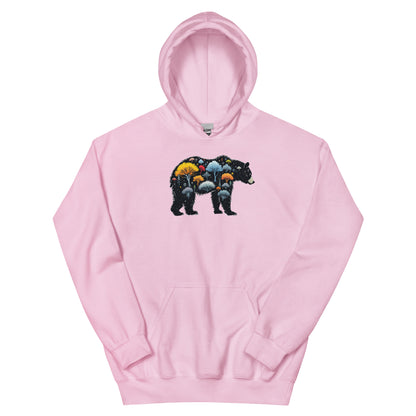 North-South Nature Bear Woman's Hoodie