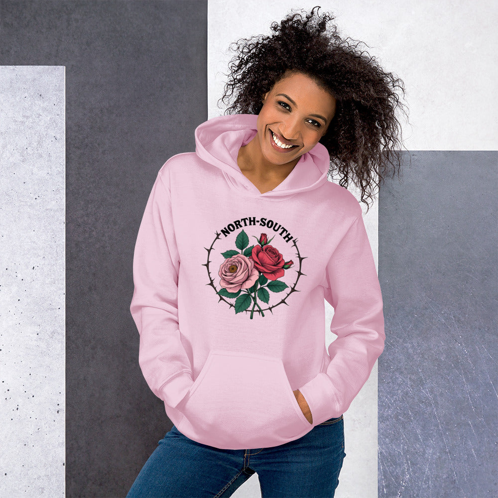 North-South Women's Rose Hoodie