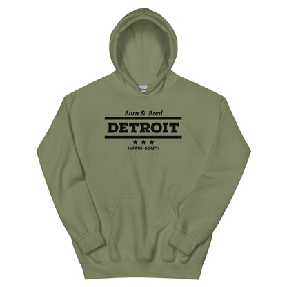  North -South Detroit Born & Bred Hoodie